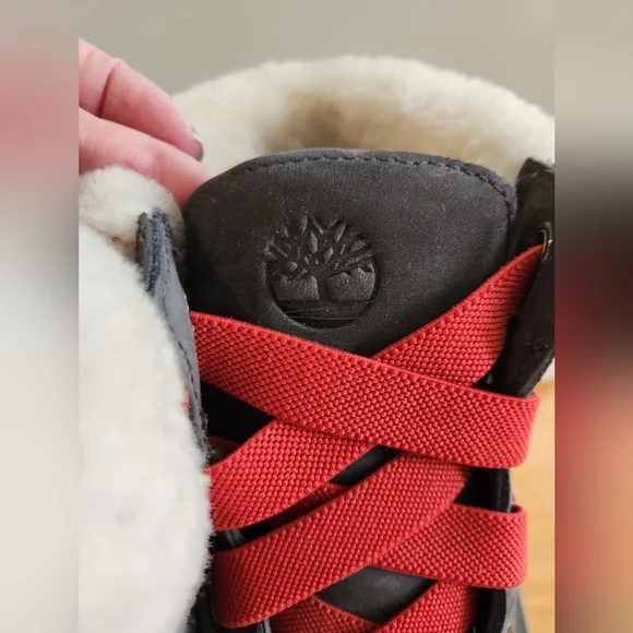 Timberland Women's Jayne Grey Nubuck Boots, Size 9 - Picture 5 of 13